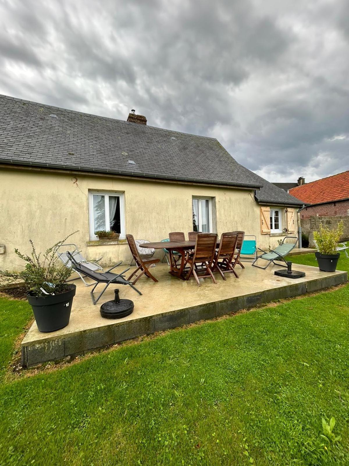 Вилла La Nora Jolie Tocqueville-sur-Eu Экстерьер фото